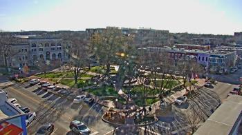 Weather camera view of Walton�s 5 & 10.