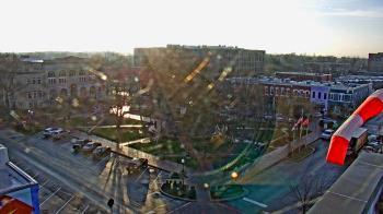 Weather camera view of Walton�s 5 & 10.