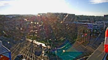 Weather camera view of Walton�s 5 & 10.