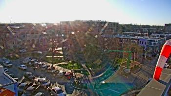 Weather camera view of Walton�s 5 & 10.