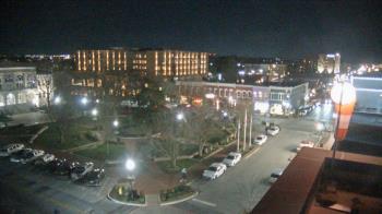 Weather camera view of Walton�s 5 & 10.