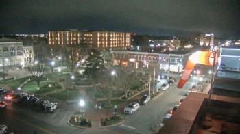 Weather camera view of Walton�s 5 & 10.