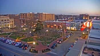 Weather camera view of Walton�s 5 & 10.