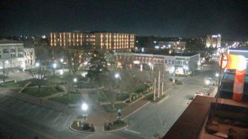 Weather camera view of Walton�s 5 & 10.