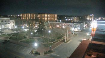 Weather camera view of Walton�s 5 & 10.