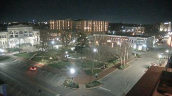 Weather camera view of Walton�s 5 & 10.