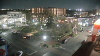 Weather camera view of Walton�s 5 & 10.