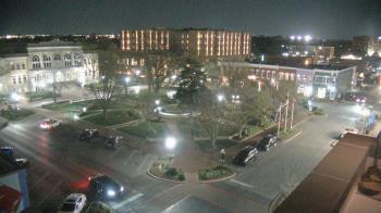 Weather camera view of Walton�s 5 & 10.