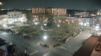 Weather camera view of Walton�s 5 & 10.