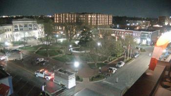 Weather camera view of Walton�s 5 & 10.