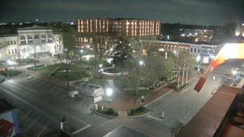 Weather camera view of Walton�s 5 & 10.