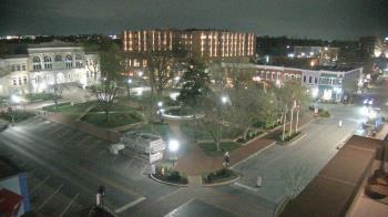 Weather camera view of Walton�s 5 & 10.