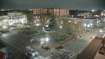 Weather camera view of Walton�s 5 & 10.