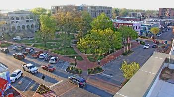 Weather camera view of Walton�s 5 & 10.