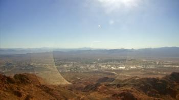 Weather camera view of Boulder City - view from River Mtn.