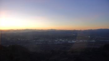Weather camera view of Boulder City - view from River Mtn.