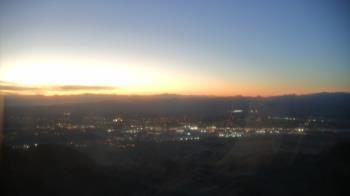 Weather camera view of Boulder City - view from River Mtn.