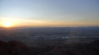 Weather camera view of Boulder City - view from River Mtn.