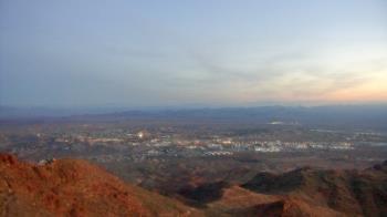 Weather camera view of Boulder City - view from River Mtn.