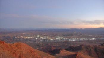 Weather camera view of Boulder City - view from River Mtn.
