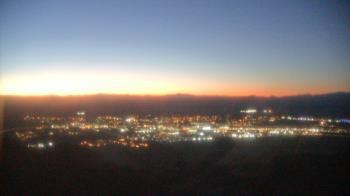 Weather camera view of Boulder City - view from River Mtn.