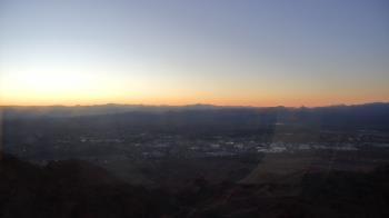 Weather camera view of Boulder City - view from River Mtn.