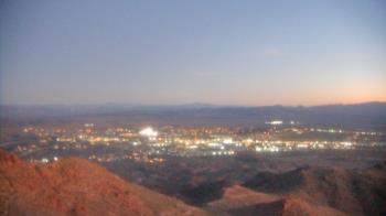 Weather camera view of Boulder City - view from River Mtn.