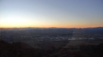 Weather camera view of Boulder City - view from River Mtn.