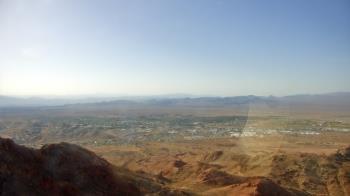 Weather camera view of Boulder City - view from River Mtn.