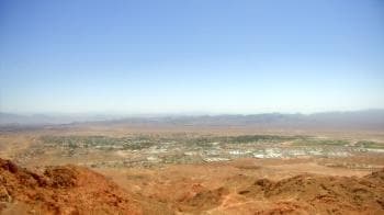 Weather camera view of Boulder City - view from River Mtn.