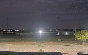 Weather camera view of Bluebonnet Elementary.