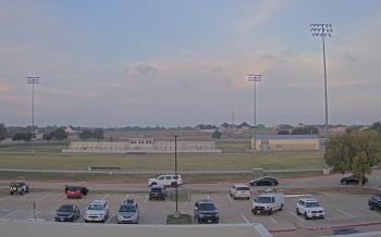 Weather camera view of Bluebonnet Elementary.