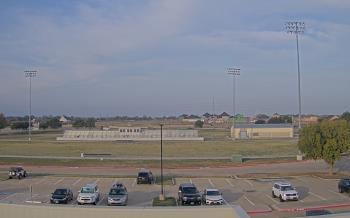 Weather camera view of Bluebonnet Elementary.