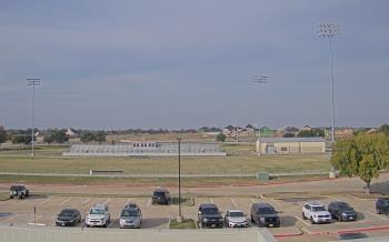 Weather camera view of Bluebonnet Elementary.