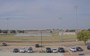 Weather camera view of Bluebonnet Elementary.