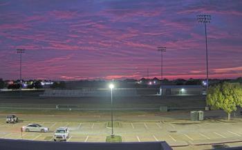 Weather camera view of Bluebonnet Elementary.