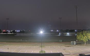 Weather camera view of Bluebonnet Elementary.