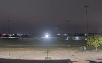 Weather camera view of Bluebonnet Elementary.