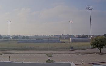 Weather camera view of Bluebonnet Elementary.