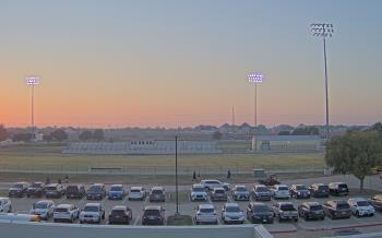 Weather camera view of Bluebonnet Elementary.