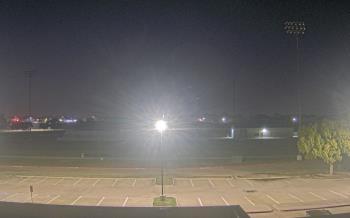 Weather camera view of Bluebonnet Elementary.