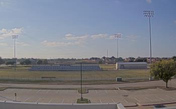 Weather camera view of Bluebonnet Elementary.