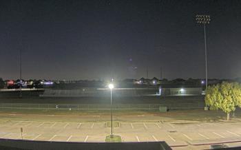 Weather camera view of Bluebonnet Elementary.