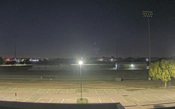 Weather camera view of Bluebonnet Elementary.