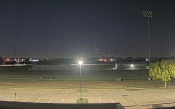Weather camera view of Bluebonnet Elementary.