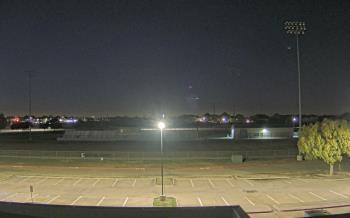 Weather camera view of Bluebonnet Elementary.