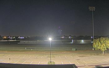 Weather camera view of Bluebonnet Elementary.