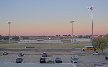 Weather camera view of Bluebonnet Elementary.