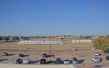 Weather camera view of Bluebonnet Elementary.