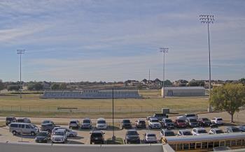 Weather camera view of Bluebonnet Elementary.